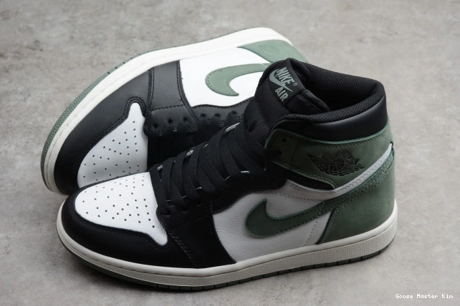 Retro OG 1 Air Jordan Clay Green 555088-135 High 0624